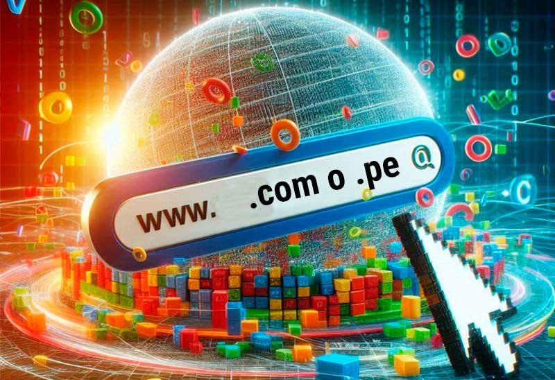 Qué es mejor .com o .pe Qué dominio es mejor en Perú
